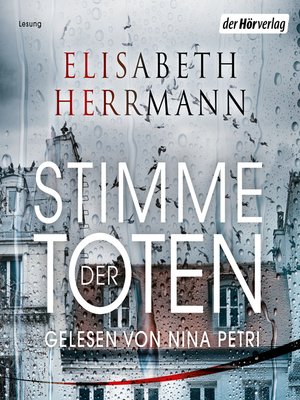 cover image of Stimme der Toten